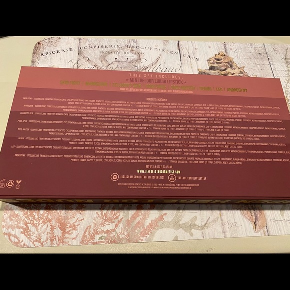 Jeffree Star Mini Velour Liquid Lipstick Bundle Volume 1 NUDE BNIB - Picture 4 of 6